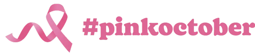 #pinkoctober with pink ribbon